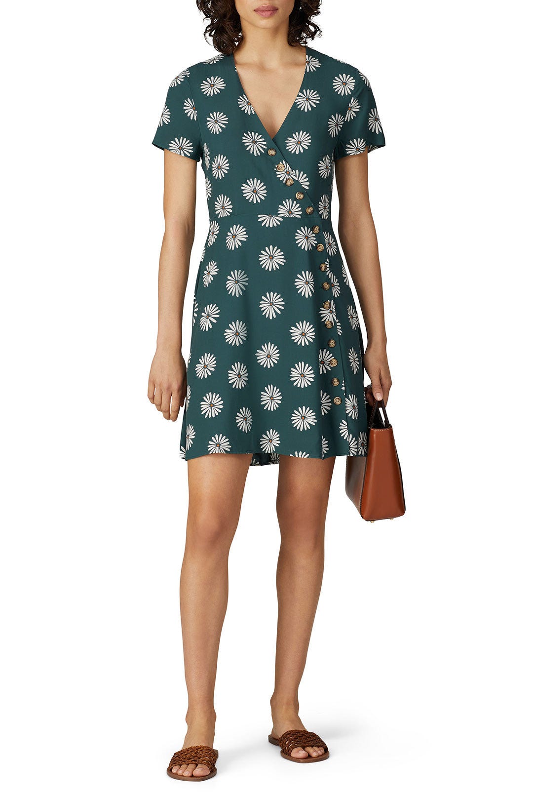 Big Daisy Button Front Dress by Madewell 0