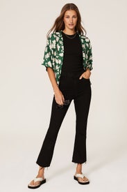 The Hustler Ankle Fray Jeans by MOTHER