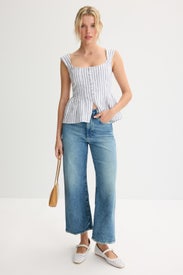 Aneesa Wide Leg Jeans by PAIGE