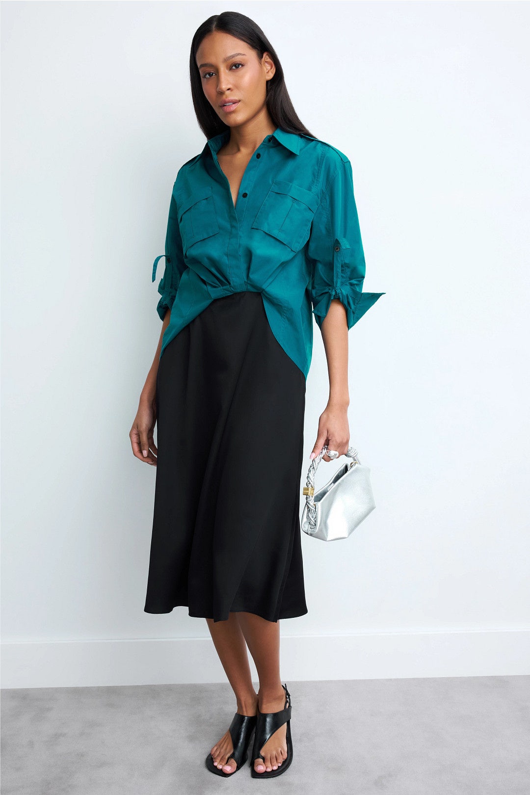 Relaxed Shirt Combo Dress by 3.1 Phillip Lim 0