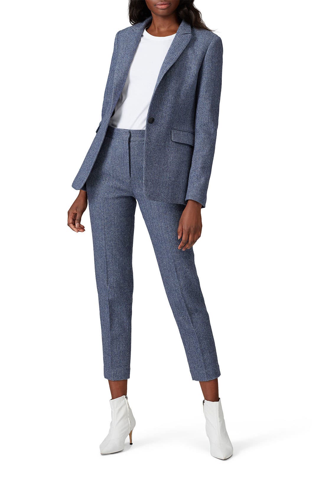 Hazel Herringbone Blazer by rag & bone | Rent the Runway