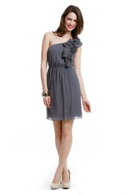 Ruffle Waterfall Dress by Rebecca Taylor NYC
