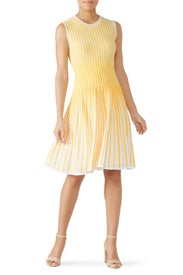 Yellow Larina Dress by Shoshanna