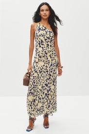 Kinetic Asymmetric Panel Maxi Dress by Shona Joy