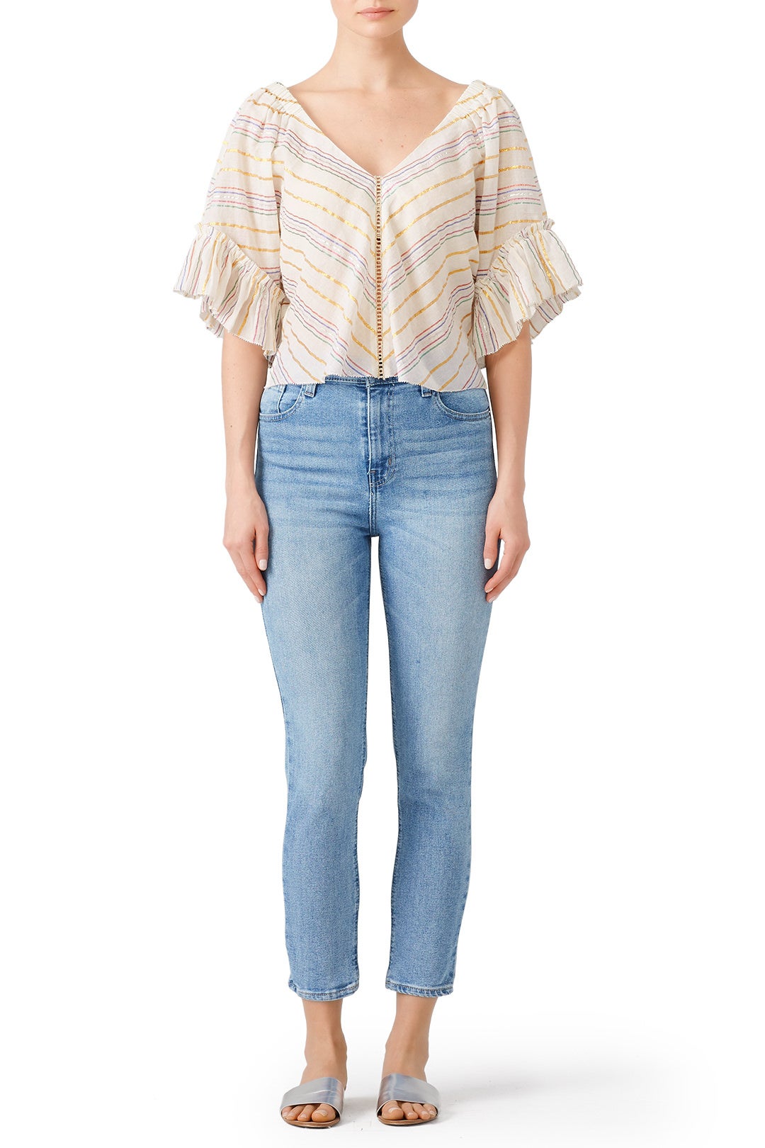 Striped Savannah Top by Saylor 0