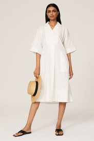 Textured Shirt Dress by Club Monaco