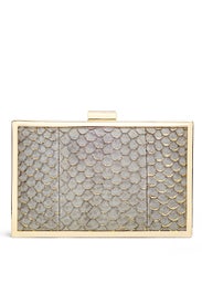 Gray Corsica Minaudiere by Inge Christopher