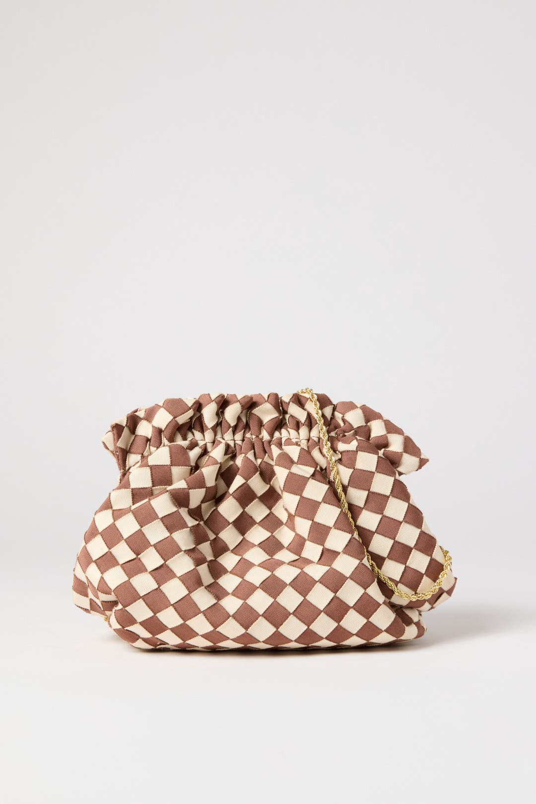 Doreen Gold Diamanté Frame Pouch by Loeffler Randall | Rent