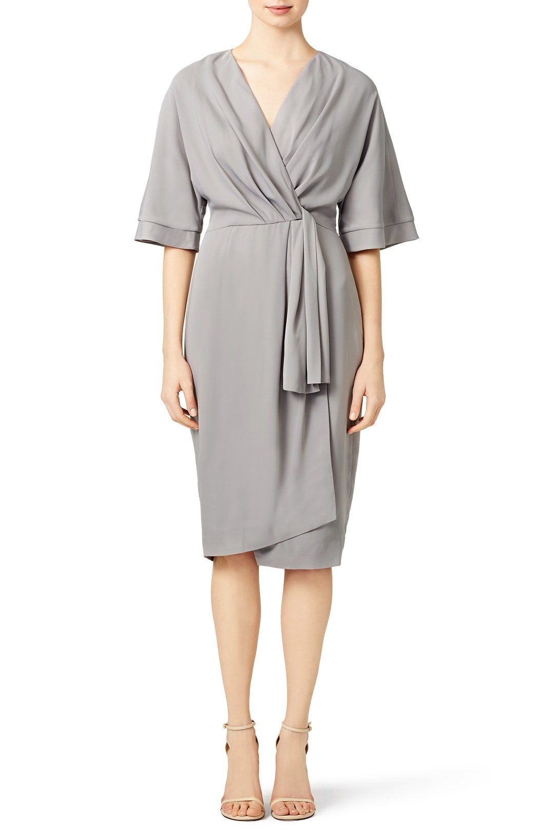 Grey Georgia Dress by TY-LR 0