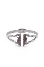 Crystal Double Stone Cuff by Alexis Bittar