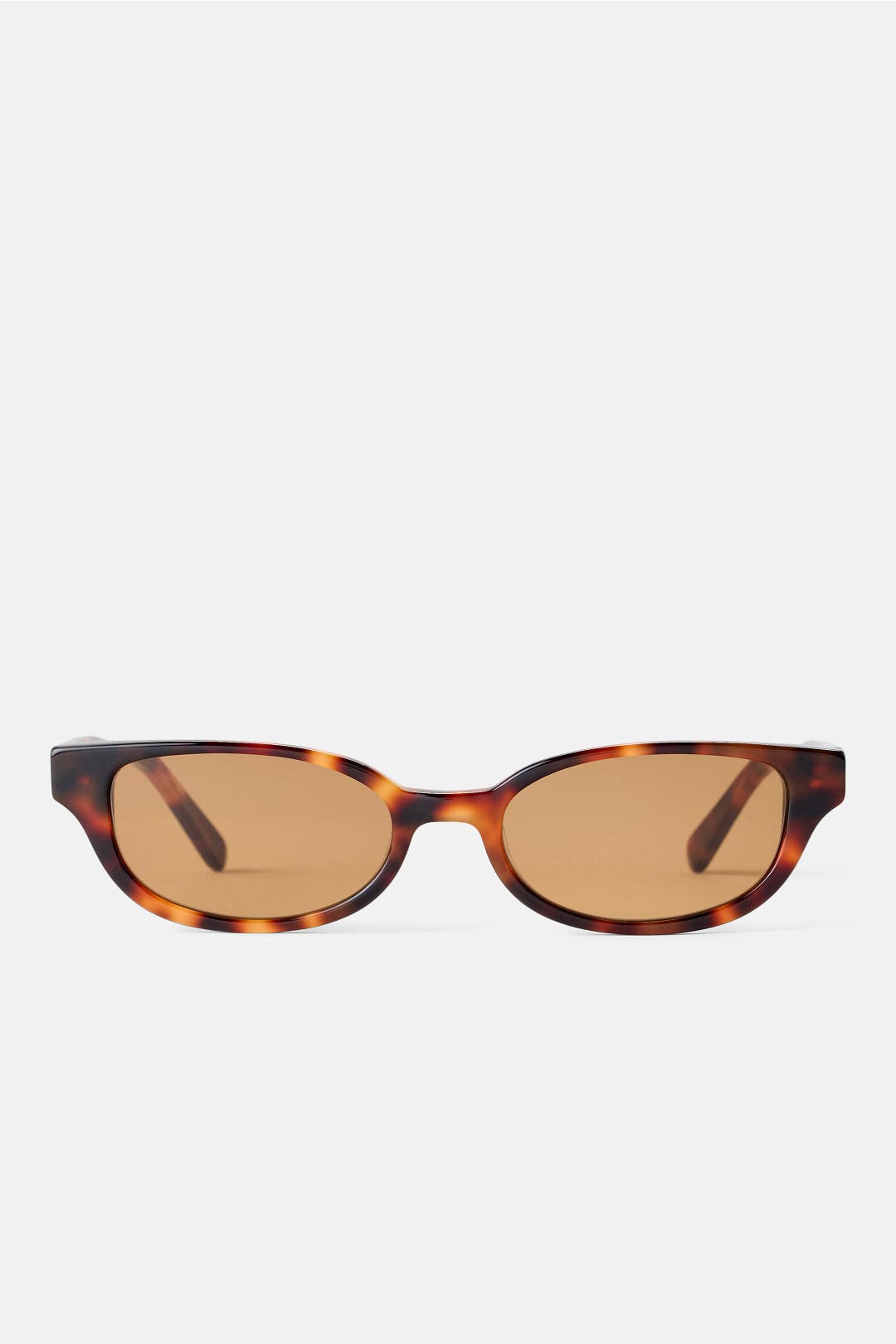 Billy Transparent Brown Sunglasses by DMY Studios | Rent the Runway