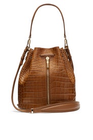 Camel Cynnie Bucket Bag by Elizabeth and James Accessories