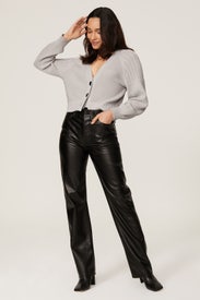 Mixed Stitch Cardigan by 525 America