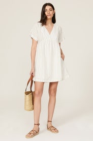 Striped Babydoll Dress by Madewell