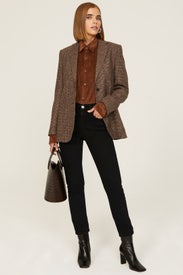Brown Charlene Blazer by Officine Générale