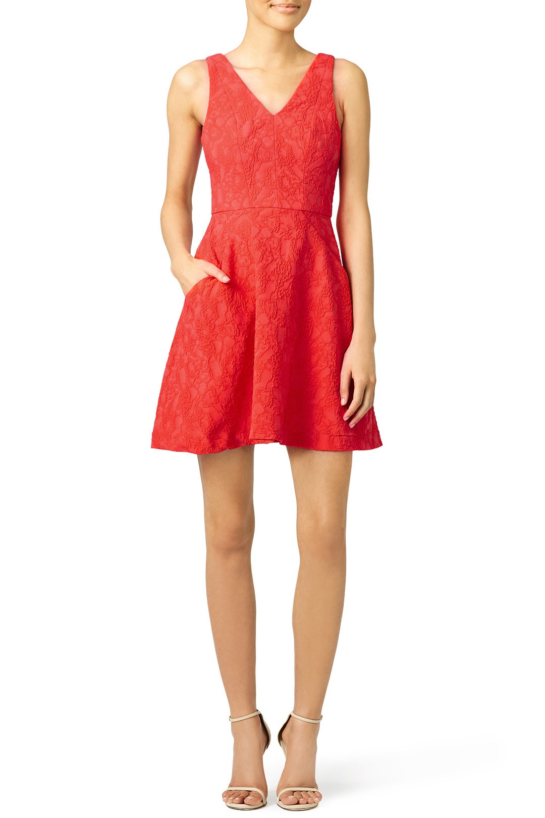 Red Taliya Dress by Slate & Willow 0