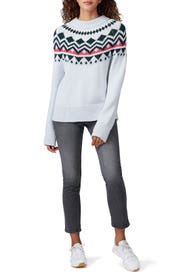 Performance Merino Fair Isle Sweater by Tory Sport