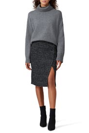 Cutaway Pencil Skirt by Club Monaco