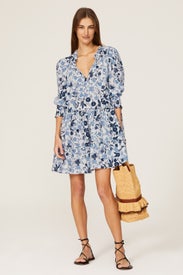 Maya Floral Dress by MISA Los Angeles