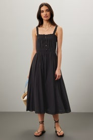 Cachet Midi Dress by The Great.