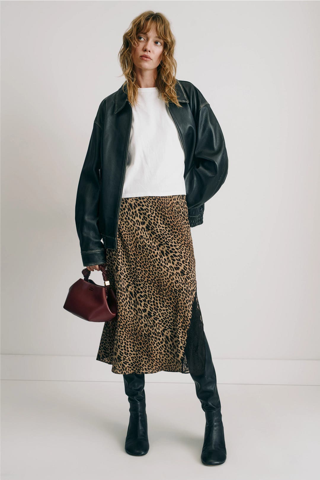 Jayla Soft Leopard Skirt by Zadig & Voltaire | Rent the Runway
