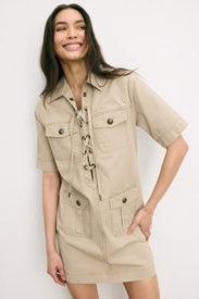 Record Cotton Lave Dress by Zadig & Voltaire