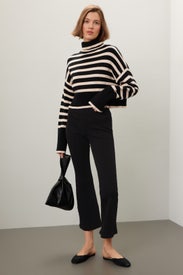 Rib Kick Flared Pants by DONNI.