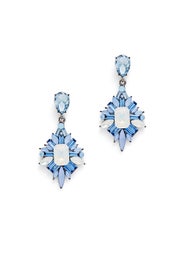 Blue Party Earrings by Slate & Willow Accessories