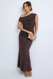 Mira Off Shoulder Maxi Dress by Shona Joy