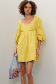 Yellow Sophie Dress by Staud