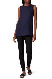 Side Zipper Tank Top by Victor Alfaro x RTR