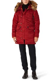 Faux Fur Hood N-3B Parka by Alpha Industries