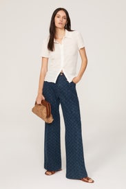 Indigo Zoie Wide Leg Jeans by DL1961