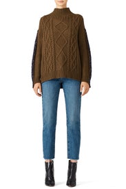 Two Blocked Sweater by EVIDNT