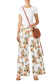 Floral Annie Pants by Haute Hippie
