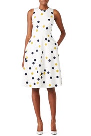 Polka Dot Jesse Dress by L.K. Bennett
