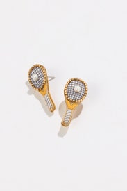 Tennis Racket Studs by Mignonne Gavigan