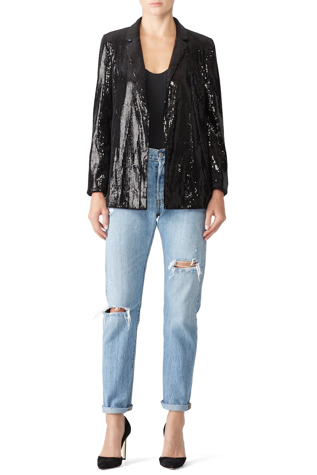 Set Me Free Sequin Blazer by MINKPINK 0