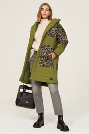 Green Floral Parka by Scotch & Soda