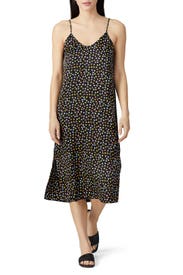 Floral Printed Slip Dress by ATM Anthony Thomas Melillo