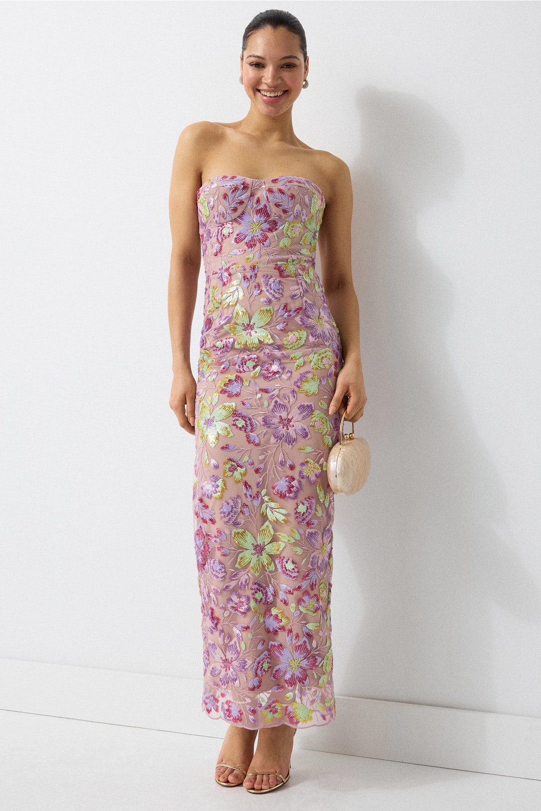 Dahlia Strapless Gown by Bronx Banco 0