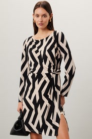 Geometric Dress by Donna Morgan