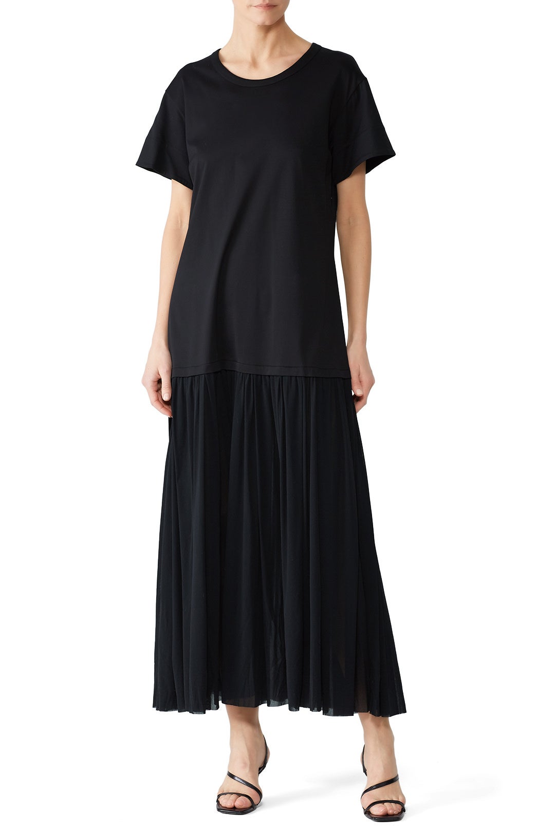Jersey Drop Waist Dress by Jil Sander Navy 0