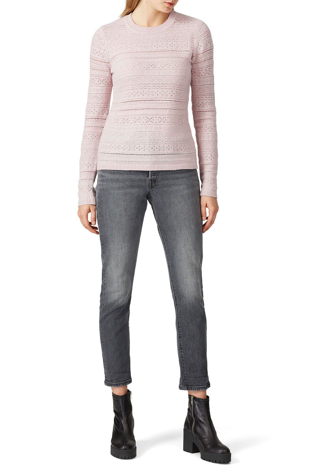 Fairisle Wool Sweater by Jason Wu 0