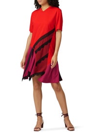 Lace T-Shirt Dress by Koché