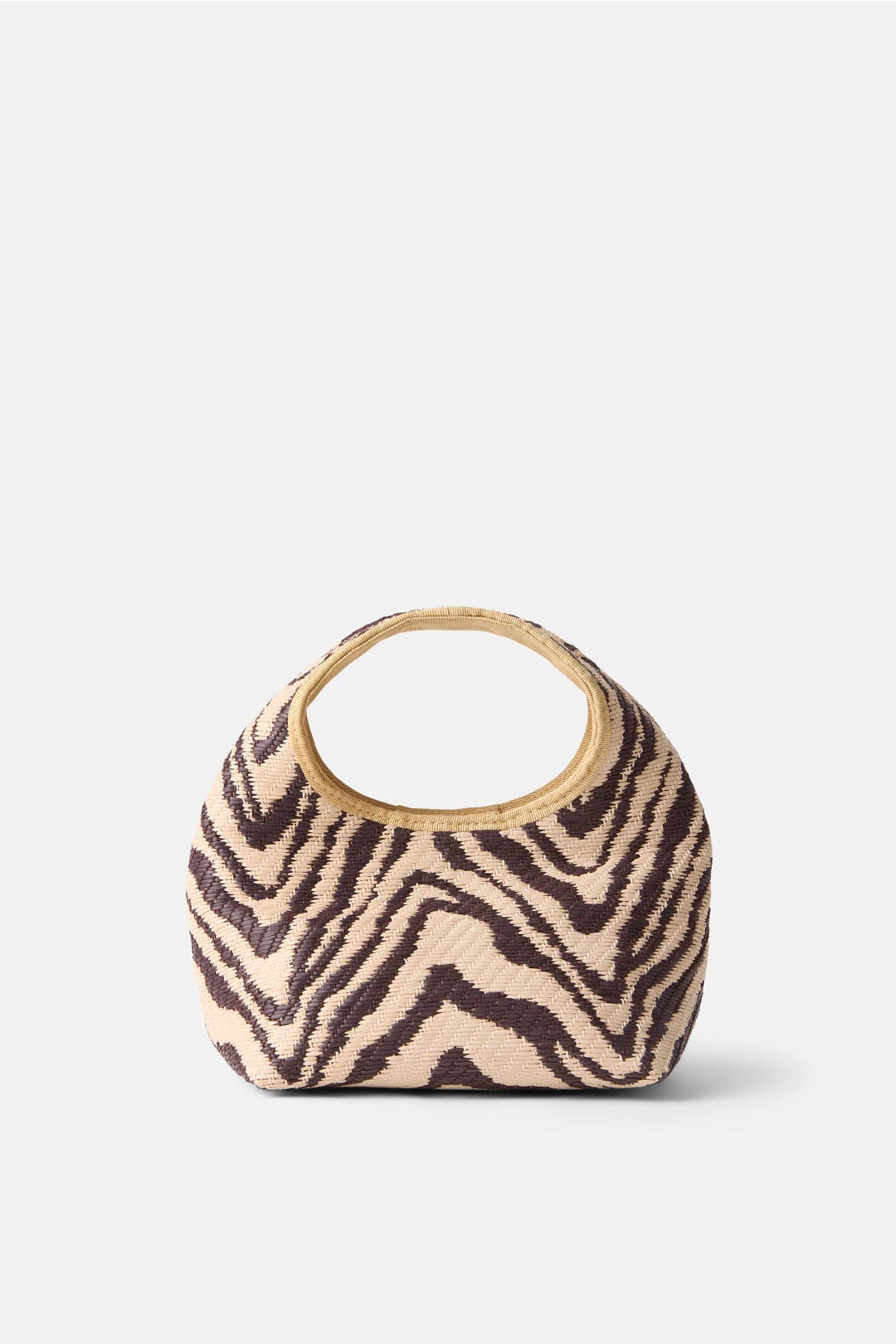Zebra Raffia Bag by Loeffler Randall | Rent the Runway