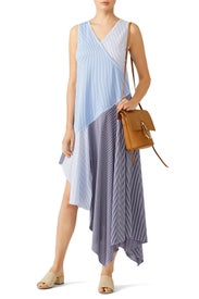 Cody Stripe Maxi Dress by Opening Ceremony
