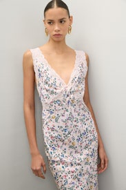 Floral Robe Gown by Rabanne