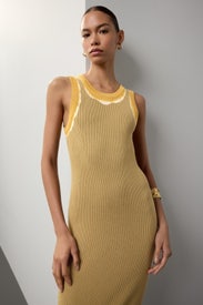 Tie Dye Rib Knit Dress by Prabal Gurung x RTR