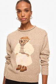 Polo Bear Cotton Roll-Neck Sweater by Polo Ralph Lauren
